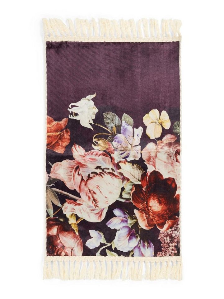 Teppich Anneclaire, Essenza, rechteckig, Höhe: 6 mm, sehr weicher Flor, mit Fransen von Essenza