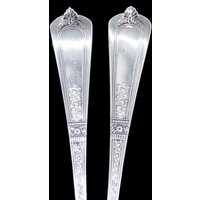 11 Antik Sterling Silber Gorham Danish 1881 Dessert Gabeln No Mono 6 " von EssexRiverAntiques