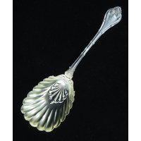 Antiker Withing New Empire 1892 Sterlingsilber-Goldschüssel-Servierlöffel von EssexRiverAntiques