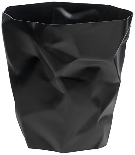 Essey ES00604 Papierkorb Mülleimer Bin Bin, schwarz, PolyethylenHD(HDPE),Classic von Essey