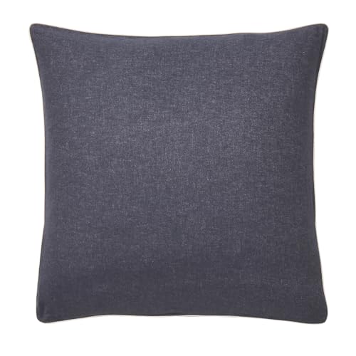Chambray Baumwollflanell-Kissenbezug, einfarbig, Frisson, 65 x 65 cm Essix Chambray Baumwollflanell-Kissenbezug, einfarbig, Frisson, 65 x 65 cm Essix von ESSIX