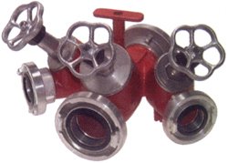 Storz-Verteiler-3-fach mit Ventilabsperrung 1x 52-C, 3x 52-C von Esska