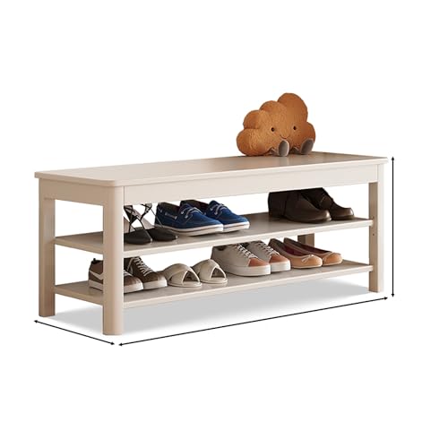 Esspoxi Ottomane Für Schrank Mit Stauraum, Schuhregalschrank Mit Eingangsbank, Verstellbarem Regal, Aufbewahrungsbänke Mit Sitzgelegenheit, Erhältlich In 3 Farben Und 4 Größen(White,2ND Floor_47.2IN) Esspoxi Ottomane Für Schrank Mit Stauraum, Schuhregalschrank Mit Eingangsbank, Verstellbarem Regal, Aufbewahrungsbänke Mit Sitzgelegenheit, Erhältlich In 3 Farben Und 4 Größen(White,2ND Floor_47.2IN) von Esspoxi