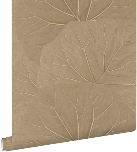 ESTAhome Tapete Blätter Sandbeige 0.53 x 10.05 m ESTAhome Tapete Blätter Sandbeige 0.53 x 10.05 m von Esta Home