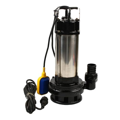 2-Takt Tauchpumpe Edelstahl Abwasserpumpe 1500W 36000 L/H Schmutzwasserpumpe Schumutzwasser Fäkalienpumpe mit Schwimmer Baupumpe Abfluss des lebenden Abwassers, den industriellen Einsatz, Garten 2-Takt Tauchpumpe Edelstahl Abwasserpumpe 1500W 36000 L/H Schmutzwasserpumpe Schumutzwasser Fäkalienpumpe mit Schwimmer Baupumpe Abfluss des lebenden Abwassers, den industriellen Einsatz, Garten von Estabeter