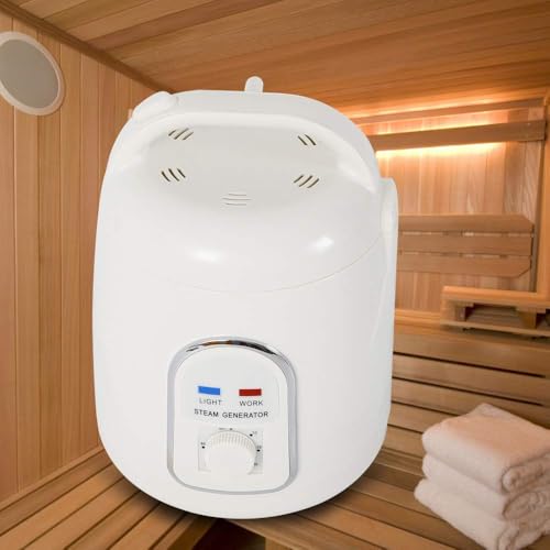 Dampfgenerator Dampfsauna Generator 900W 220V Dampferzeuger 1.5L Mini SPA Dampfmaschine Tragbar Dampfsauna Dampfgerät mit Timer von Estabeter