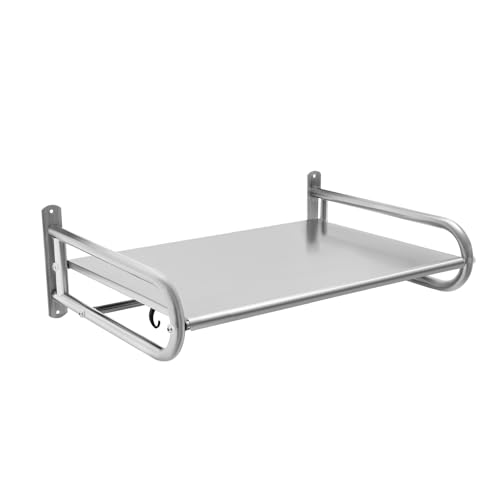 Estabeter Edelstahl Mikrowelle Backofen Rack, Küche Mikrowellenhalterung mit 6 Haken, Wand Mikrowelle Halterung Mikrowellen Regal Hängend Wand Maximale Belastbarkeit 30 kg Estabeter Edelstahl Mikrowelle Backofen Rack, Küche Mikrowellenhalterung mit 6 Haken, Wand Mikrowelle Halterung Mikrowellen Regal Hängend Wand Maximale Belastbarkeit 30 kg von Estabeter