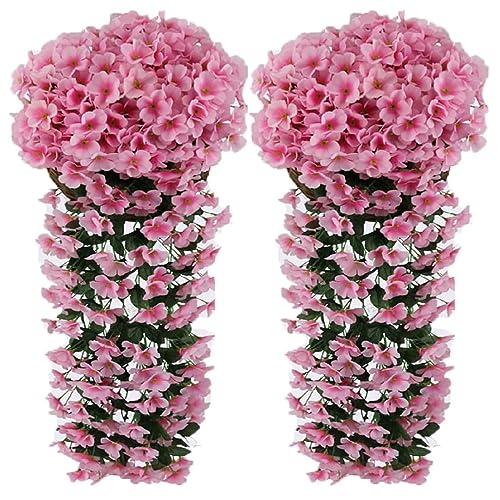 Estanofur State Packung mit 2 Kunstblumen, Künstliche Balkonpflanzen, Kunstblumen Hängend Kunstpflanzen Hängend, Blumen Hängend Künstlich für Hochzeitsgärten im Freien Estanofur State Packung mit 2 Kunstblumen, Künstliche Balkonpflanzen, Kunstblumen Hängend Kunstpflanzen Hängend, Blumen Hängend Künstlich für Hochzeitsgärten im Freien von Estanofur State