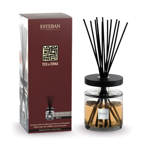 Esteban Paris Teak und Tonka Bouquet Duft Ellipse 500 ml von Esteban