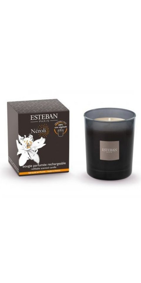 Esteban Duftkerze Neroli 180g, Neroli - Blütenduft aus Frankreich von Esteban