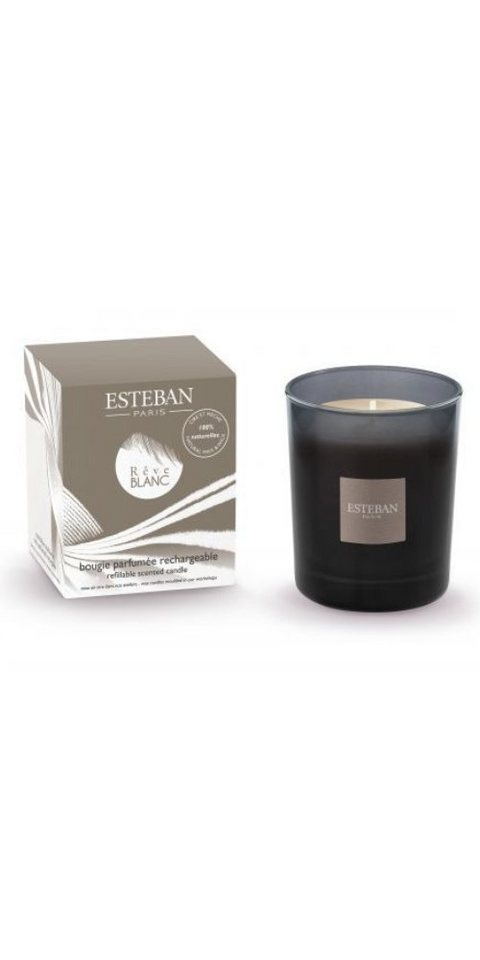 Esteban Duftkerze Reve Blanc 180g, Duftkerzen sind Nachfüllbar Esteban Duftkerze Reve Blanc 180g, Duftkerzen sind Nachfüllbar von Esteban