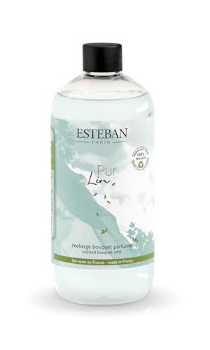 Esteban Pur Lin Lino Puro Nachfüllpack für Duftstrauß, 500 ml von Esteban