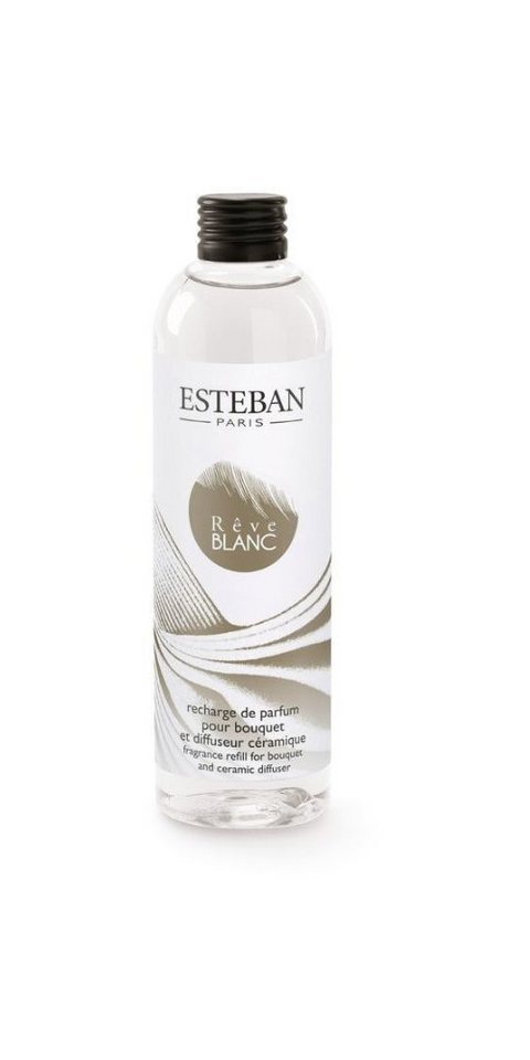Esteban Raumduft-Nachfüllflasche Reve Blanc 500ml, Moschusartiges Blumenparfüm für Diffuser von Esteban