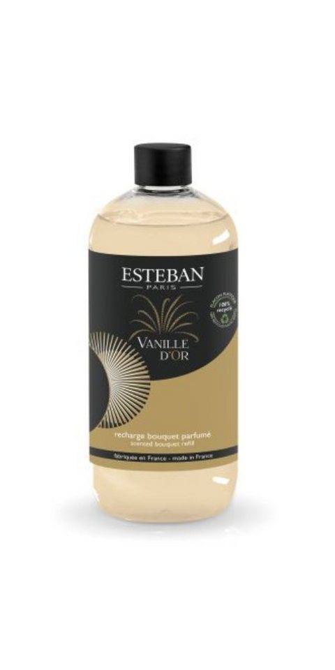 Esteban Raumduft-Nachfüllflasche Vanille d´Or 500ml, Vanille d´Or - ein süßer Duft für Ihr zuhause von Esteban