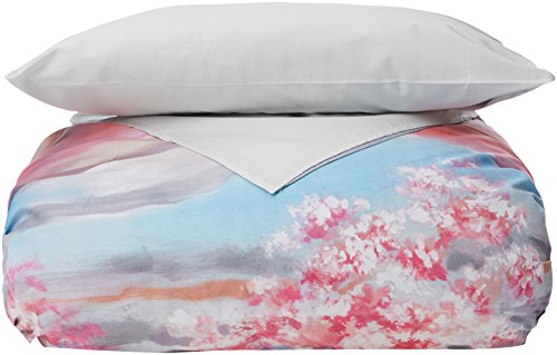 ESTELA Amelie Bettbezug-Set, 3-teilig, Digitaldruck, Baumwolle-Polyester, bunt, Bett 150 cm von ESTELA