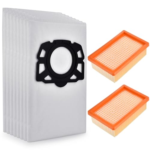 Staubsaugerbeutel-Filterset für Kärcher WD4 WD5 WD6 MV4 MV5 MV6 WD5P WD6P Premium, 8 Beutel ersetzen Art.-Nr. 2.863-006.0 KFI 487, 2 Flachfilter ersetzen Art.-Nr. 2.863-005.0 KFI 4410 Staubsaugerbeutel-Filterset für Kärcher WD4 WD5 WD6 MV4 MV5 MV6 WD5P WD6P Premium, 8 Beutel ersetzen Art.-Nr. 2.863-006.0 KFI 487, 2 Flachfilter ersetzen Art.-Nr. 2.863-005.0 KFI 4410 von Estelife