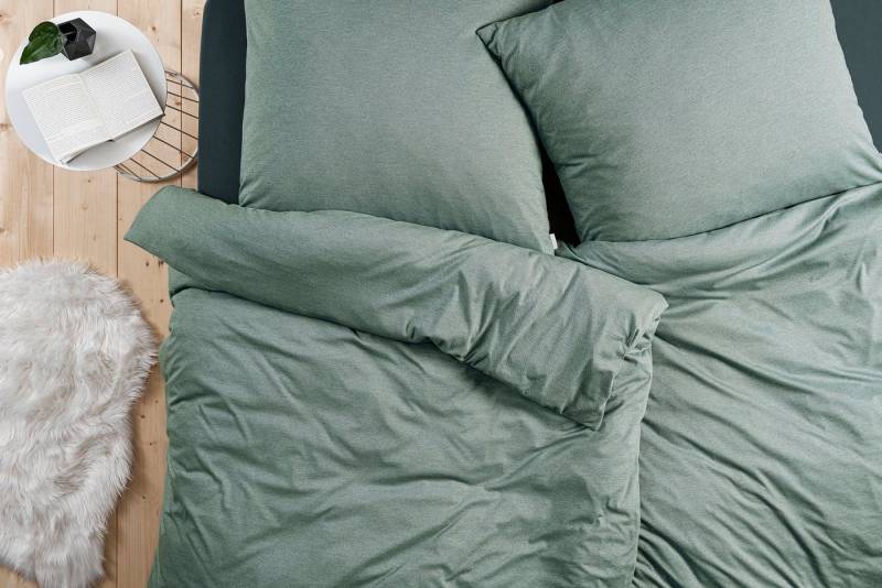 Estella Bettwäsche TAKOMA, Mako-Interlock-Jersey, 2 teilig, ABSOLUT BÜGELFREI von Estella