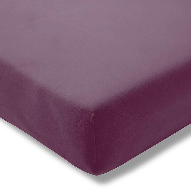 Estella Jersey Stretch Spannbetttuch Bettlaken 90 x 190 cm - 100 x 220 cm 6600 670 aubergine Estella Jersey Stretch Spannbetttuch Bettlaken 90 x 190 cm - 100 x 220 cm 6600 670 aubergine von Estella Ateliers