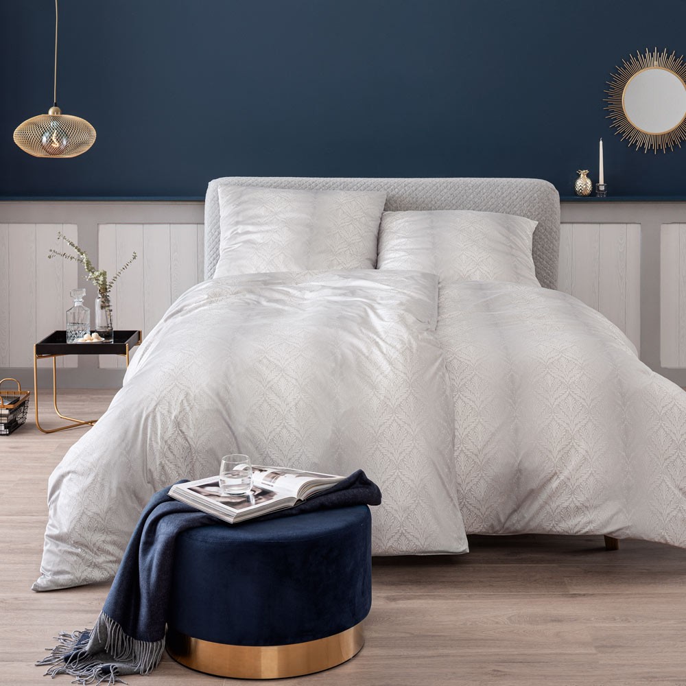 Estella Mako Jersey Bettwäsche 135x200 Juri natur silber Ornamente 6928-230 Estella Mako Jersey Bettwäsche 135x200 Juri natur silber Ornamente 6928-230 von Estella Ateliers