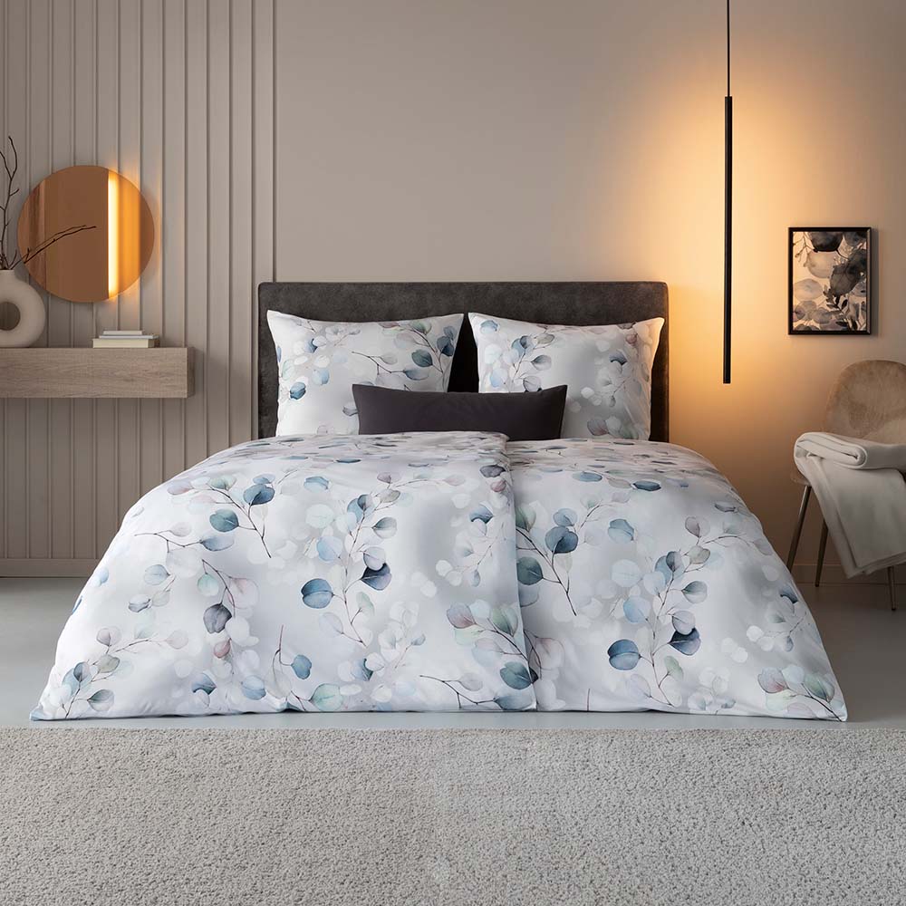 Estella Mako Jersey Bettwäsche 155x220 Lunaria silber Blätter Äste 6323-820 Estella Mako Jersey Bettwäsche 155x220 Lunaria silber Blätter Äste 6323-820 von Estella Ateliers