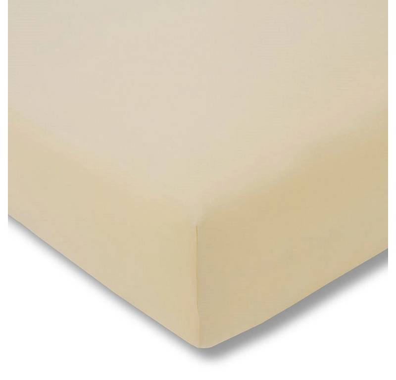 Estella Spannbettlaken Estella Jersey-Stretch Spannbettlaken 150/200 natur von Estella