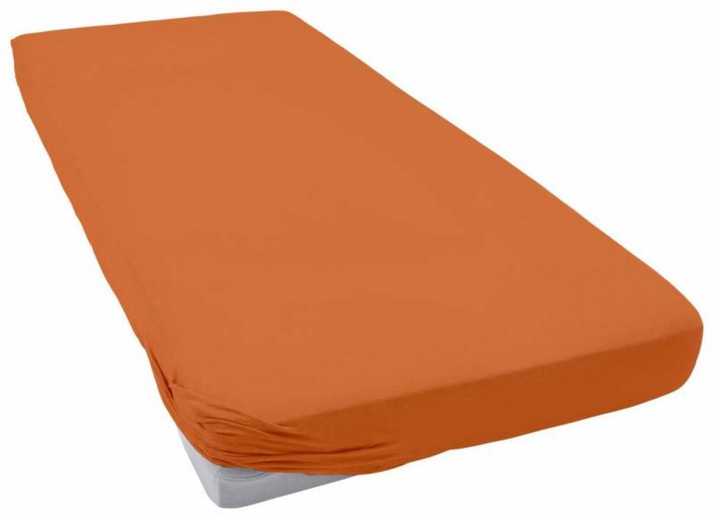 Estella Spannbettlaken Jersey Topper aus Baumwolle mit Elasthan, Jersey, Gummizug: rundum, (1 Stück), für Topper bis 10 cm Höhe von Estella