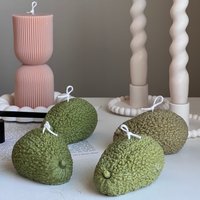 Kerze in Avocado-Form Duftkerze Aus Veganem Soja-Wachs von EstelleStudioCA