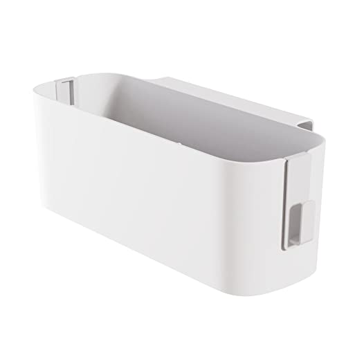 Esteopt Hängekorb, Bett-Organizer, Hängekorb, Betttaschen, Organizer-Box mit 2 abnehmbaren Haken (weiß) von Esteopt