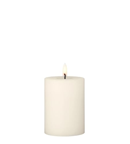Ester & Eric – LED Stumpenkerze 10 cm 06 – Revolutionäre LED-Stumpenkerzen mit Schein – Elegante und hochwertige Kerzen – Handwerkskunst und Know-how von ester & erik