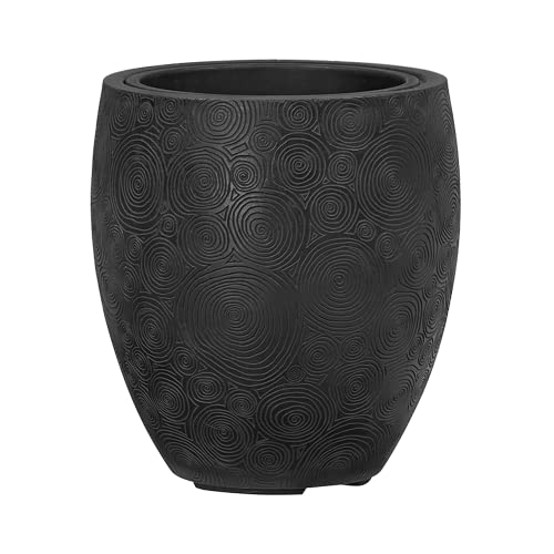 Poetic Pflanzgefäß OAKURA rund 47 Smoke Black Poetic Pflanzgefäß OAKURA rund 47 Smoke Black von Poétic