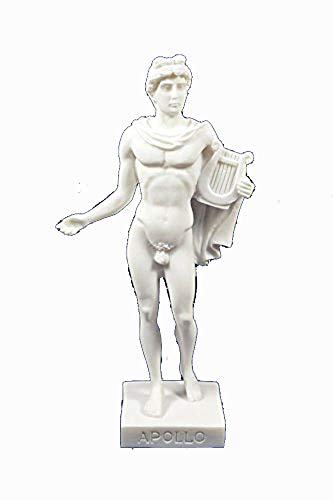 Apollo Statue antiker griechischer Gott der Sonne und Poesie Skulptur von Estia Creations