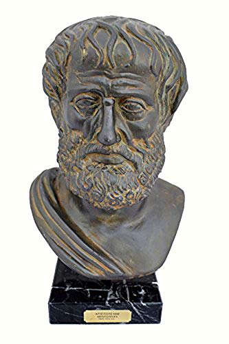 Aristoteles Statue Skulptur Antikgriechischer Philosoph Büste 384-322 v. Chr. von Estia Creations