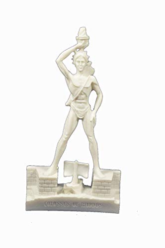 Colossus of Rhodes-Skulptur Gott der Sonne Helios kleine Statue von Estia Creations