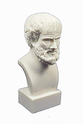 Estia Creations Aristoteles-Skulptur, Aristoteles, antiker griechischer Philosoph, Alabaster-Statue von Estia Creations