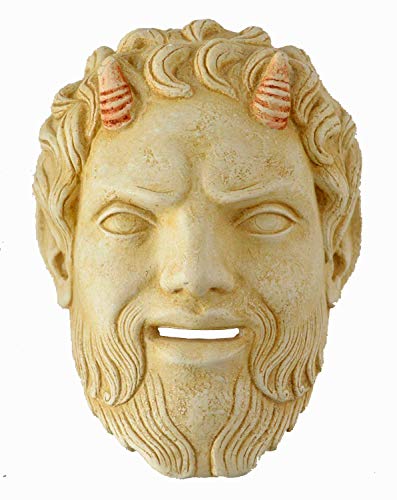 Pfanne Maske – Dionysos Gott der Wild – Antiken Griechenland – panass von Estia Creations