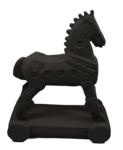 Trojanisches Pferd Skulptur Artefakt Statue von Estia Creations