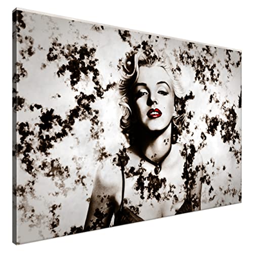 Estika Leinwand bilder - Marylin Monroe - 120x80 cm, 1 teilige kunstdruck - Wandbilder wohnzimmer, schlafzimmer, Moderne wanddeko, Bild auf leinwand - Pop Art bilder - 2567A_1B Estika Leinwand bilder - Marylin Monroe - 120x80 cm, 1 teilige kunstdruck - Wandbilder wohnzimmer, schlafzimmer, Moderne wanddeko, Bild auf leinwand - Pop Art bilder - 2567A_1B von Estika