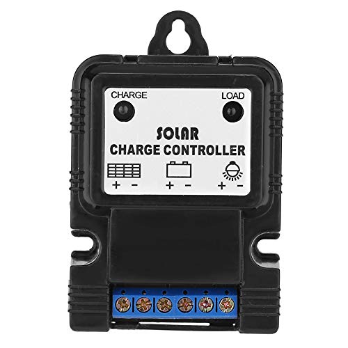 Solarkonverter, Solar Controller Controller Controller Ladegerät Controller Tragbares Solarpanel PWM 6V/12V 3A mit LED-Anzeige von Estink