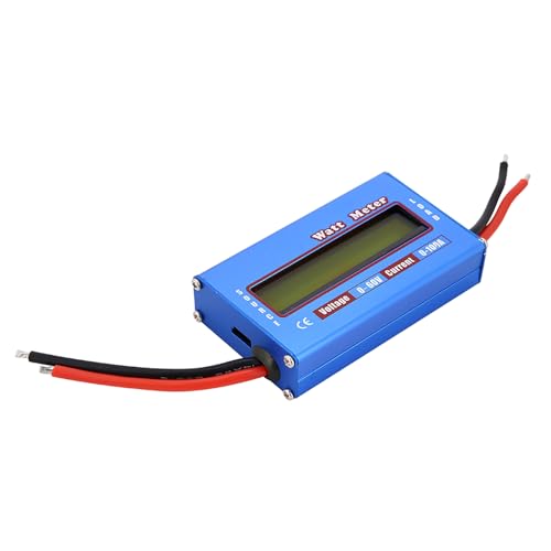 Digital Wattmeter, DC 60V / 100A Leistungsmesser Power Analyzer mit LCD Hintergrundbeleuchtung von Estink