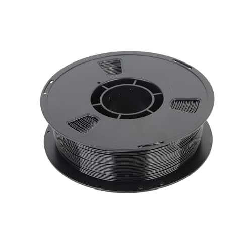 Estink 1,75 Mm 3D -Drucker -Filament PetG Druckmaterial Verbrauchsmaterial Hoher Hartnäckigkeit für (BLACK) von Estink