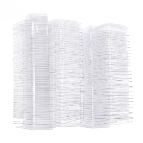 Estink 100 Pcs Wachs Schmelze Formen Transparentes Calmshell -Haustier Hängende Loch Leerer Behälter für DIY -Kerzen, Geeignet für die Verpackung von Handgefertigten Kerzen und Seifen Geeignet von Estink