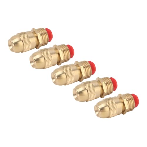 Estink 10pcs Verstellbare Wassersprühungsdüse G1/2 Männliche Gewinde Sprinklerdüse für Gartenbewässerungswässerung (Großer Körper) von Estink