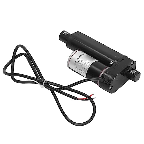 Estink 12VDC Schwarzer Elektrischer Aktuator 50mm Hub Metal Getriebe Motor Linearbewegungsantrieb für Elektrisches Medizinisches Bett (Aktuator mit Controller-Fernbedienung) von Estink