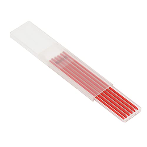 Estink 2,8 Mm Dia Carpenter Bleistift Nachfüllen Graphitmaterial Ersatz für Bauarbeiter (Rot) von Estink