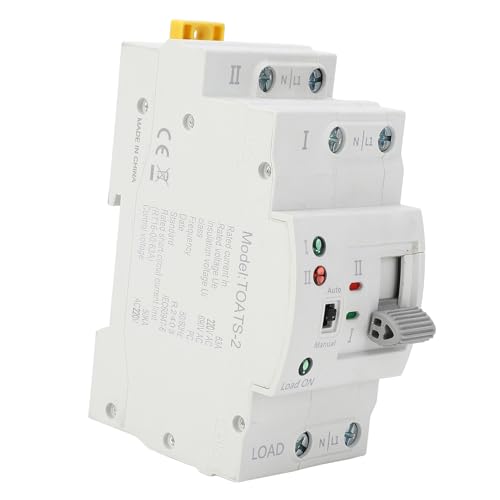 Estink 2p 16A ATS Dual Power Automatic Transfer Switch Safe Installation für Verschiedene Umgebungen (220VAC) von Estink