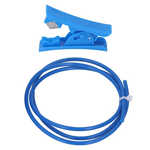 Estink 3D -Drucker Hochtemperaturbeständiges PTFE -Rohrkit für 1,75 Mm Filament mit Rohrschneider für Ender 3, Cr 10, Stabile Leistung 3 Meter Röhre, 3D Druckerzubehör (BLUE) von Estink