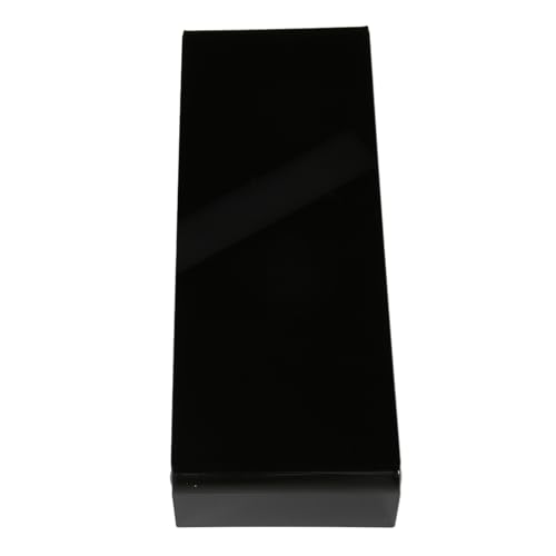 Estink Acrylmonitor Riser Ergonomischer Stand Verbesserung der Sitzhaltung für Home Office Work Space Sparen Acrylmonitorstand für Computer, Drucker, Laptop, TV (BLACK) von Estink