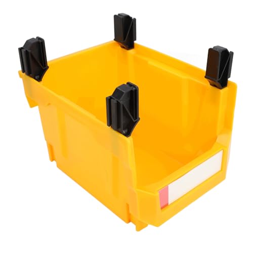 Estink Aufbewahrungsbox Organizer Leichter Garagen Organizer Mülleimer für Ordentlich Organisierende Gegenstände Im Reparatur des Workshop -Reparaturgeschäfts mit Zeitsparendem Design (YELLOW) von Estink