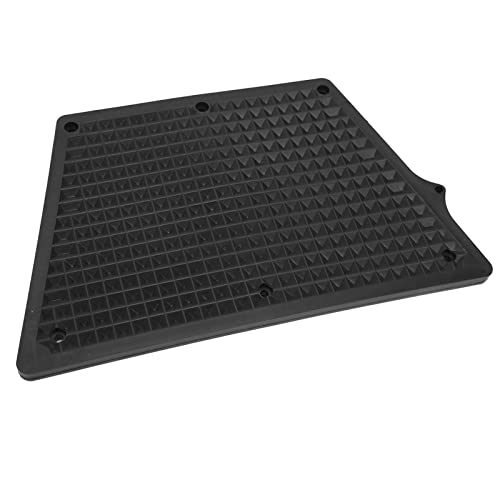 Estink Aufblasbare Bootsmotor Montageplatte Leichtes PVC -Bahnbrecher für Kanuyacht, Selbsthackerschrauben, Stabiles Design (Black) von Estink