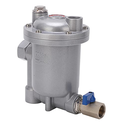 Estink Automatischer Hochdruck Schwebender Abflussventil Anti-Clogging Water Drainer für Lufttanks und Mehr (ADTV-81 G3/4) von Estink